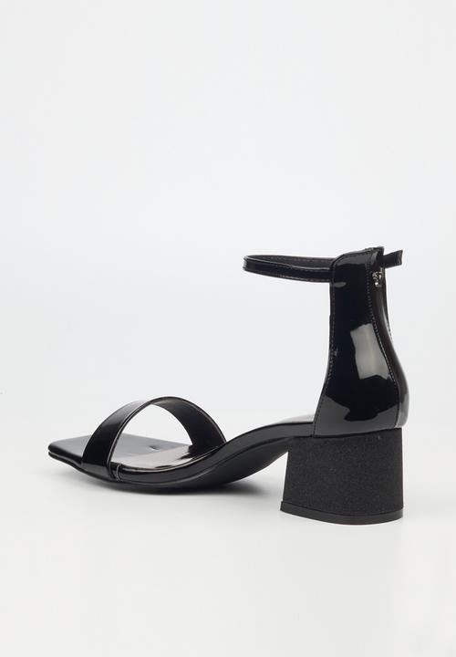 Butterfly Feet - Shimmer 1 block heel - black