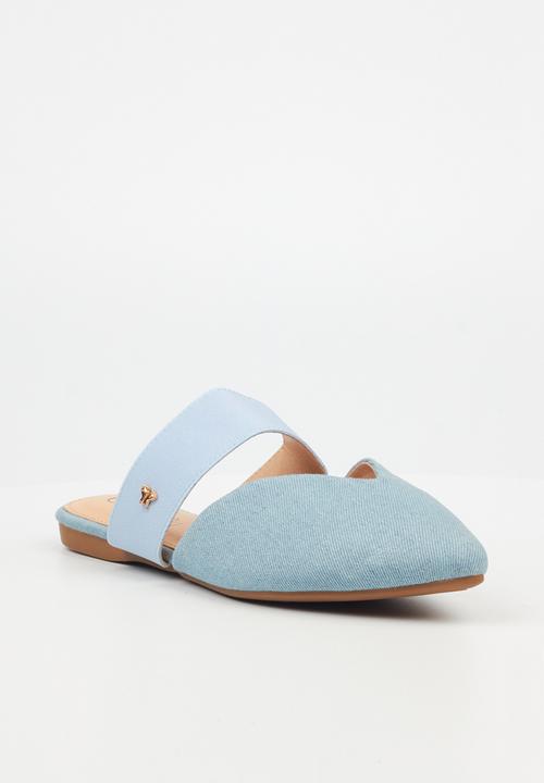 Butterfly Feet - Kacie 1 Mule - Blue