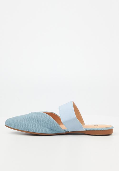 Butterfly Feet - Kacie 1 Mule - Blue