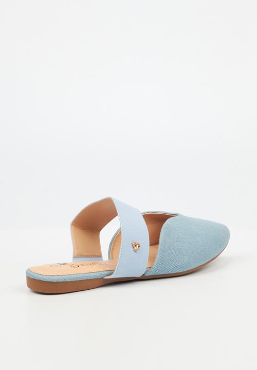 Butterfly Feet - Kacie 1 Mule - Blue