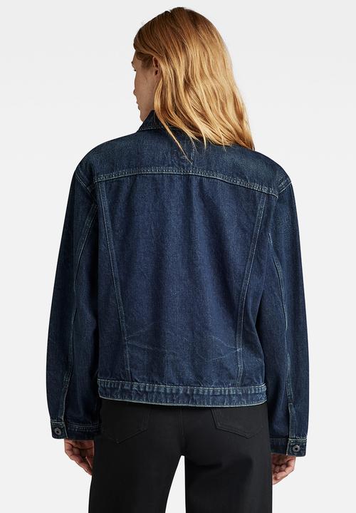 G-STAR - Oversized jacket women - worn in kingfisher