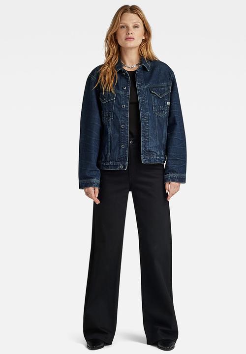 G-STAR - Oversized jacket women - worn in kingfisher