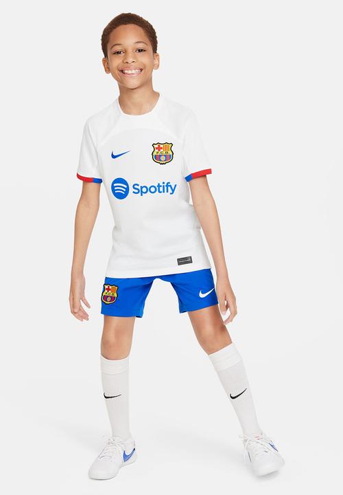 Nike - Fcb y nk df stad jersey short sleeve aw - white/royal blue/royal blue