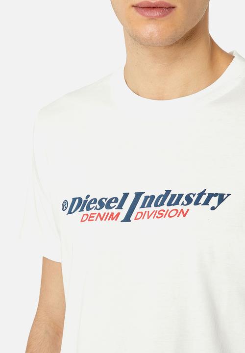 Diesel  - T-diegor-ind T-shirt- 141diesel - white