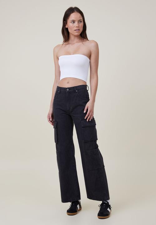 Cotton On - Seamless ellie tube top - white