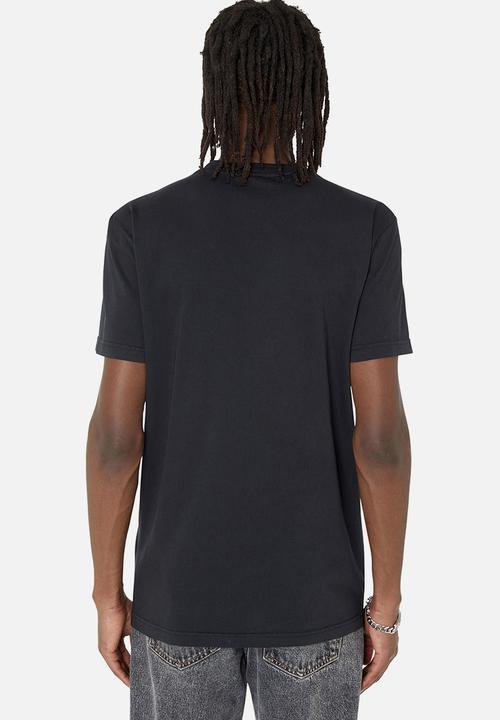 Diesel  - T-diegor ind T-shirt - 96Bdiesel - black