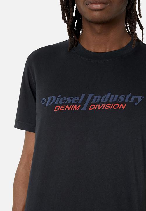 Diesel  - T-diegor ind T-shirt - 96Bdiesel - black
