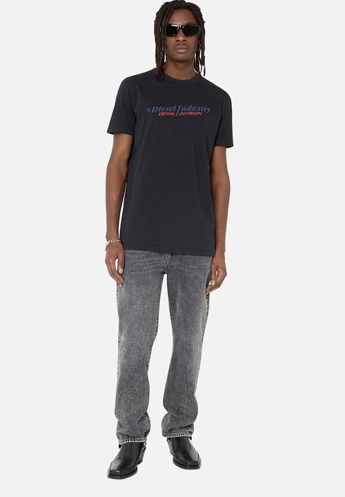 Diesel  - T-diegor ind T-shirt - 96Bdiesel - black