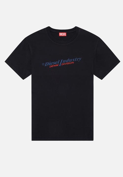 Diesel  - T-diegor ind T-shirt - 96Bdiesel - black