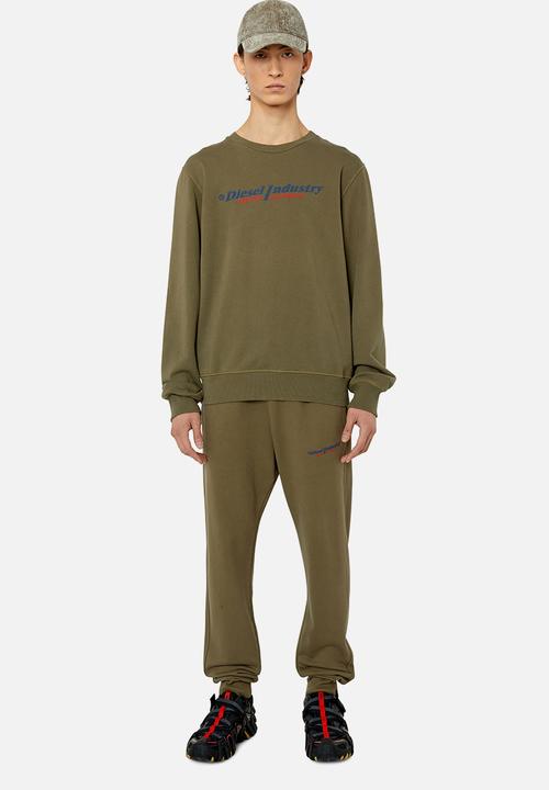 Diesel  - S-ginn-ind sweatshirt - 5jxdiesel - khaki