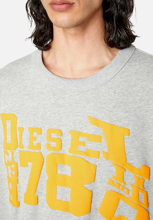 Diesel  - S-macs-g2 sweatshirt - 9cbdiesel - grey