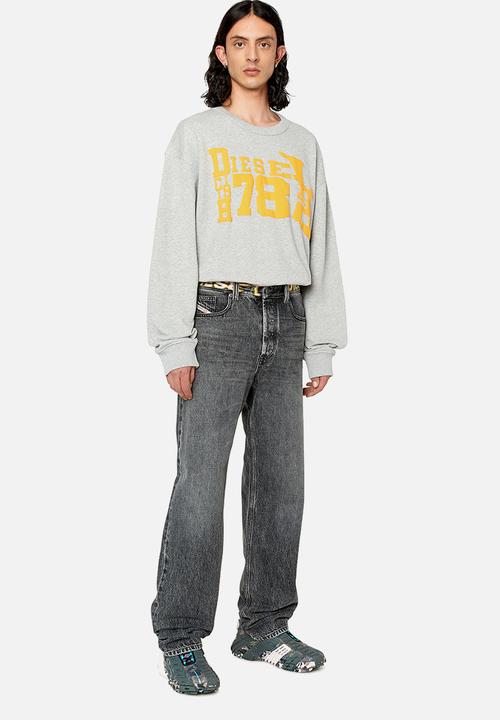 Diesel  - S-macs-g2 sweatshirt - 9cbdiesel - grey
