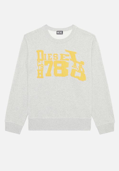 Diesel  - S-macs-g2 sweatshirt - 9cbdiesel - grey