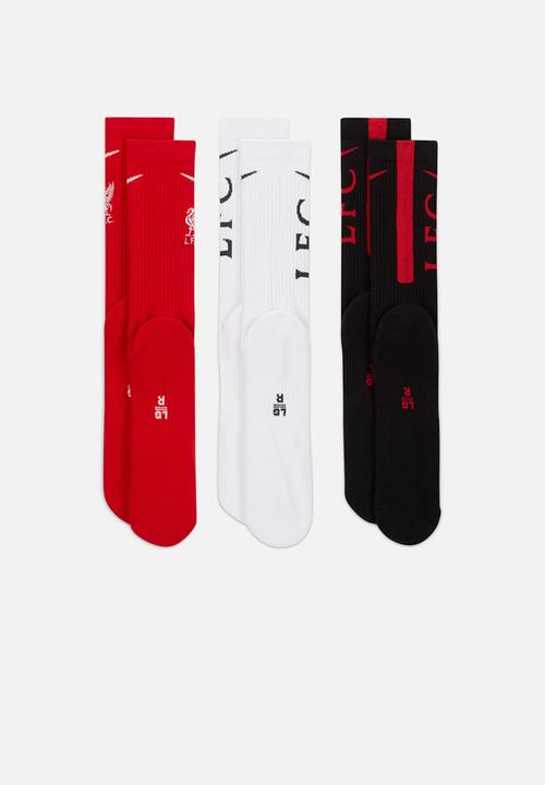 Nike - Liverpool FC everyday socks (3 Pairs)- multi