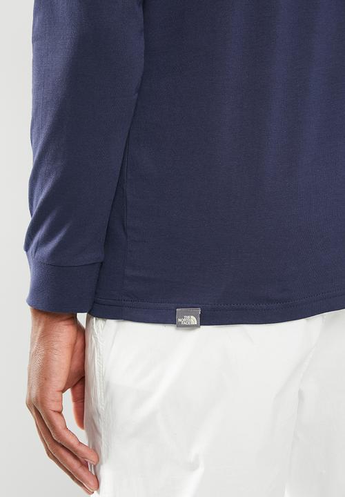 The North Face - M long sleeve simple dome tee - eu - summit navy 