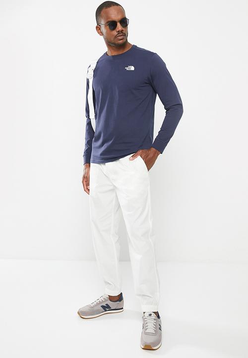 The North Face - M long sleeve simple dome tee - eu - summit navy 