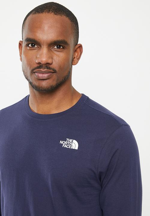 The North Face - M long sleeve easy tee - eu  - summit navy 