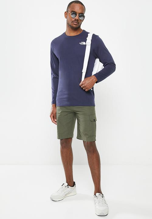 The North Face - M long sleeve easy tee - eu  - summit navy 