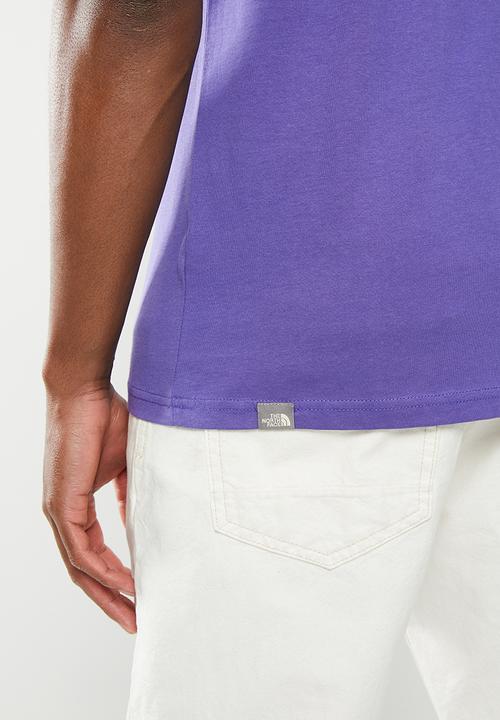 The North Face - M short sleeve never stop exploring tee - cave blue 