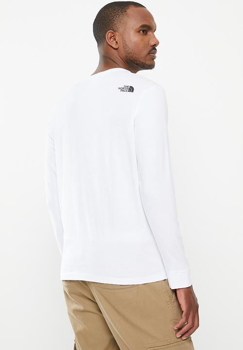 The North Face - M long sleeve simple dome tee - eu - white