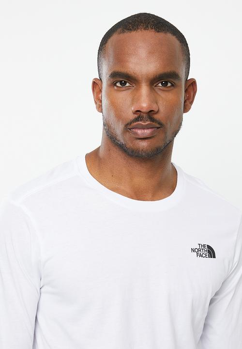 The North Face - M long sleeve simple dome tee - eu - white