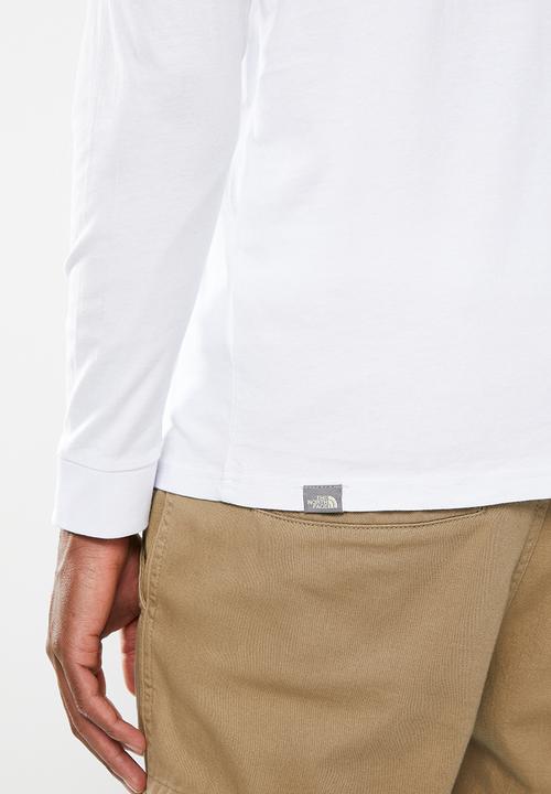 The North Face - M long sleeve simple dome tee - eu - white