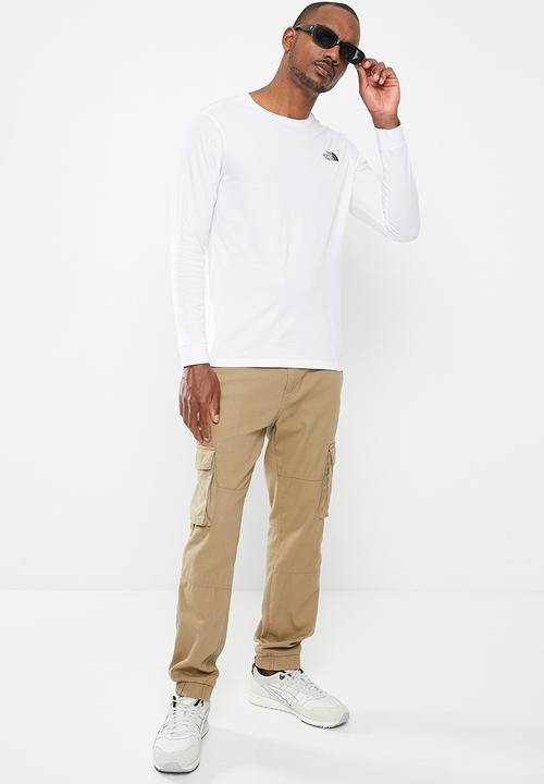 The North Face - M long sleeve simple dome tee - eu - white