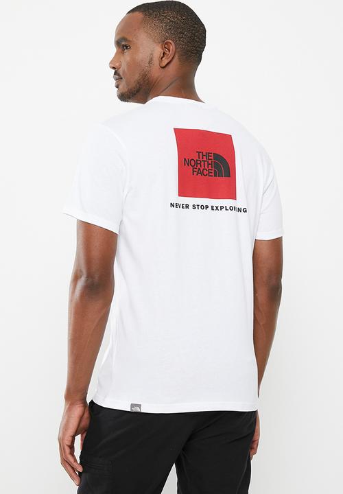 The North Face - M short sleeve redbox tee - eu - tnf white 
