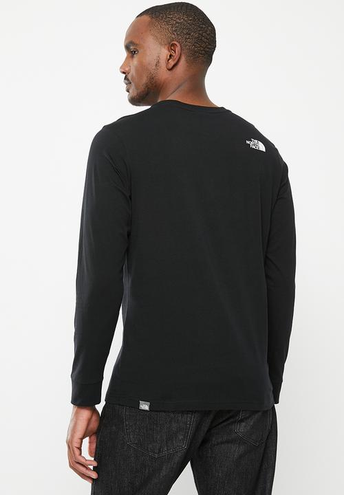 The North Face - M long sleeve simple dome tee - eu - black