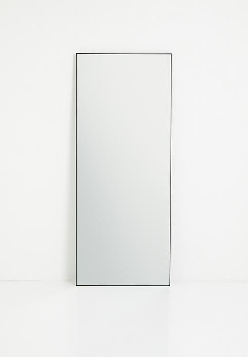 Sixth Floor - Alexa leaning mirror - black