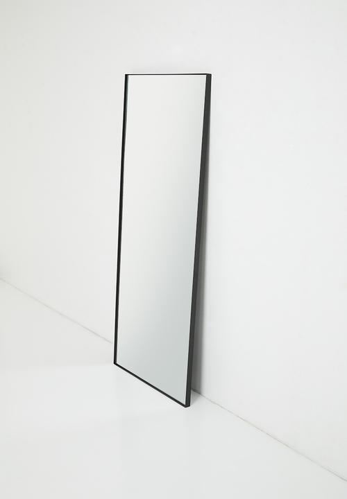 Sixth Floor - Alexa leaning mirror - black