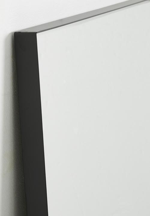 Sixth Floor - Alexa leaning mirror - black