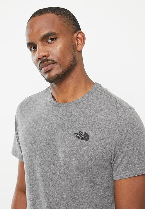 The North Face - M short sleeve simple dome tee - medium grey 