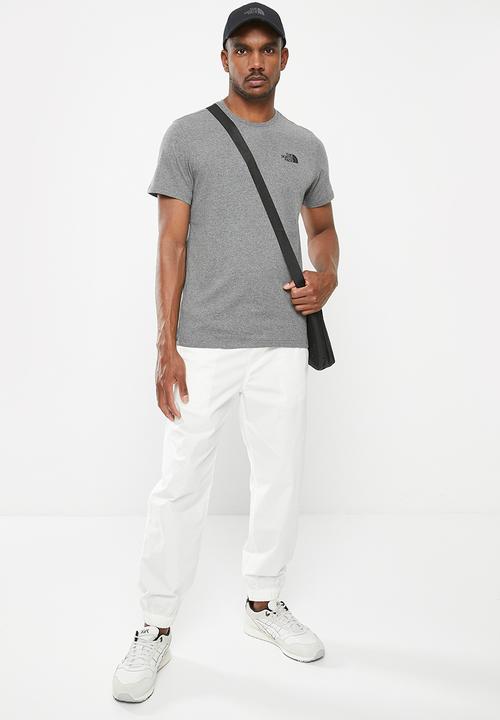 The North Face - M short sleeve simple dome tee - medium grey 