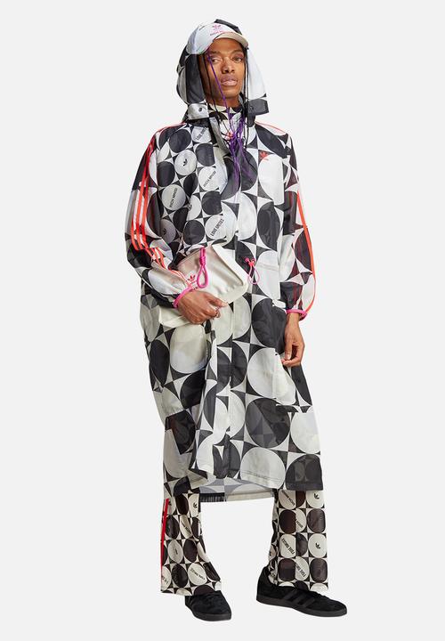 adidas Originals - Pride parka - off white & black