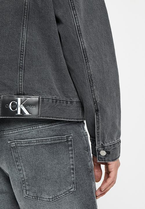 Calvin Klein - Regular 90s denim jacket - denim black