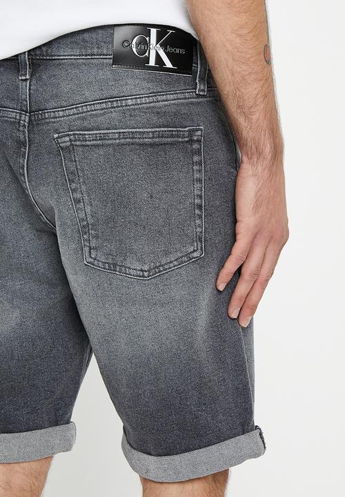 Calvin Klein - Slim short - denim grey
