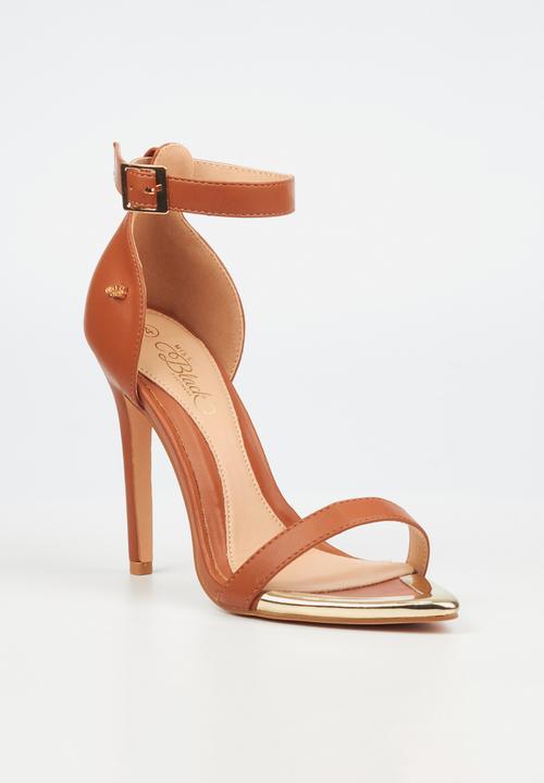 Miss Black - Edge1 stiletto heel - brown