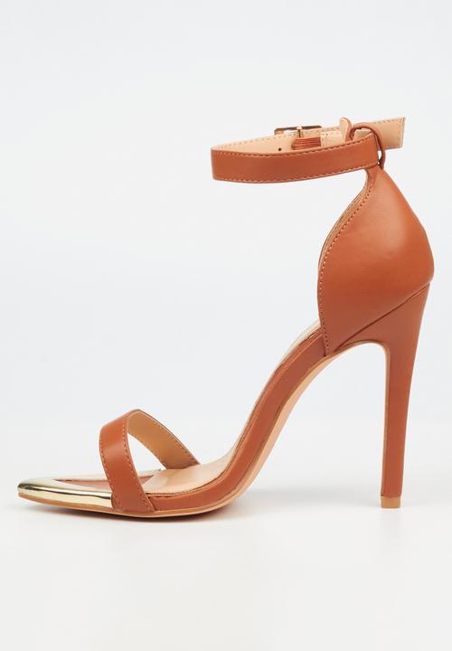 Miss Black - Edge1 stiletto heel - brown