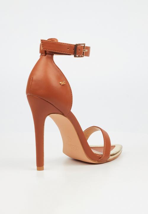 Miss Black - Edge1 stiletto heel - brown