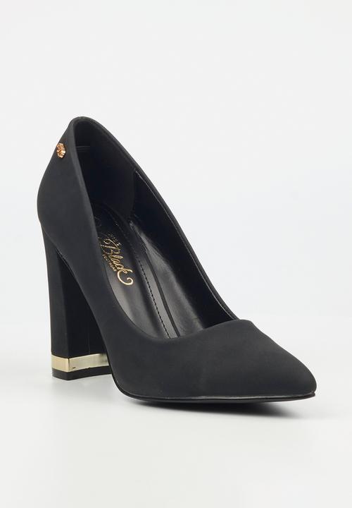 Miss Black - Pisa1 court heel - black