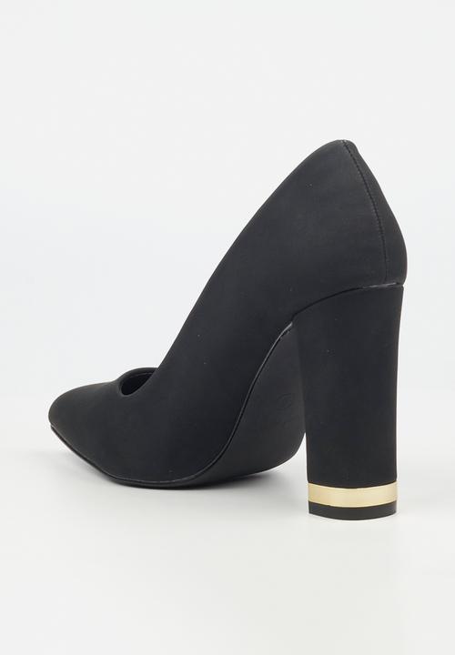 Miss Black - Pisa1 court heel - black