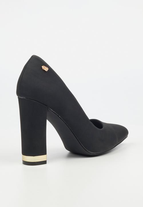 Miss Black - Pisa1 court heel - black