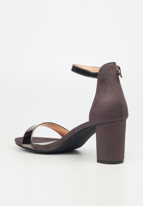 Butterfly Feet - Adelei 1 block heel - grey