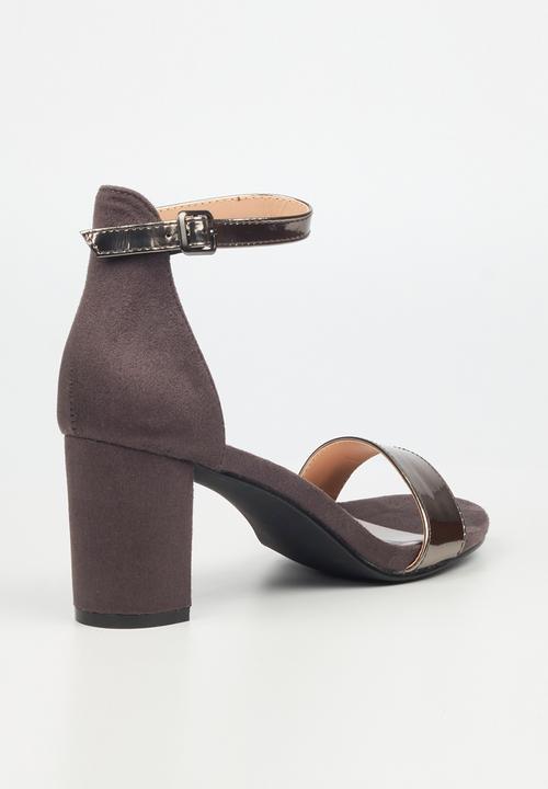 Butterfly Feet - Adelei 1 block heel - grey