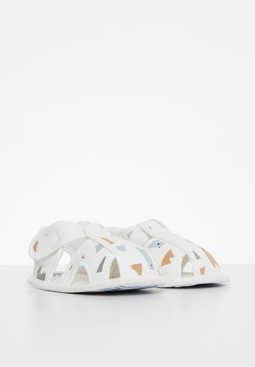 Pop Candy - Back strap  sandals - white multi