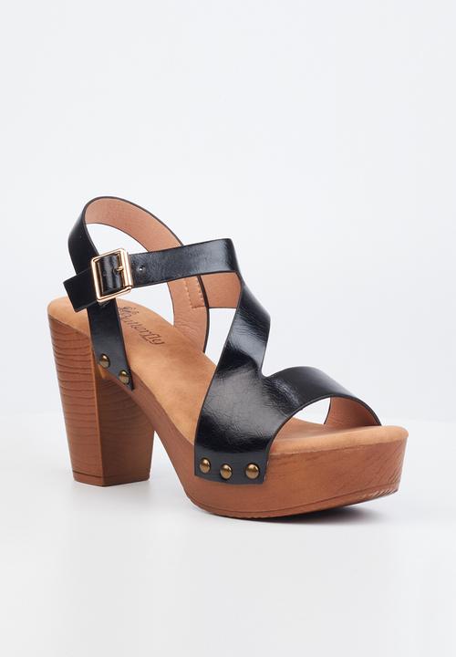 Butterfly Feet - Kayla 1 block heel - black1
