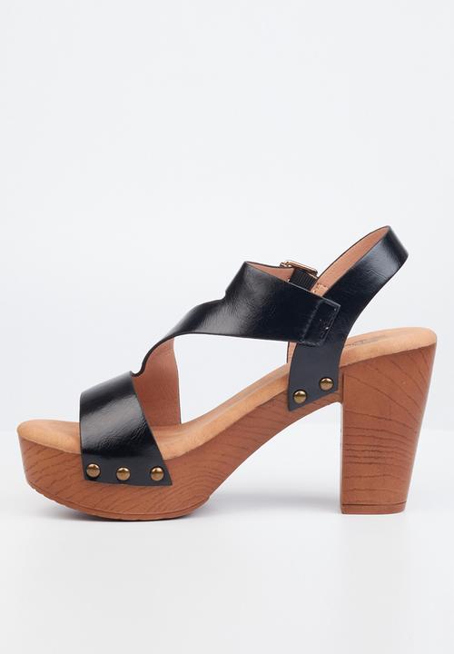 Butterfly Feet - Kayla 1 block heel - black1
