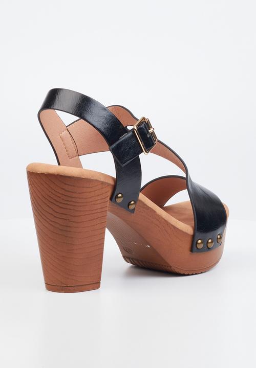 Butterfly Feet - Kayla 1 block heel - black1