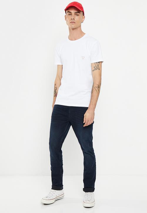 GUESS - Short sleeve guess classic tee - pure white